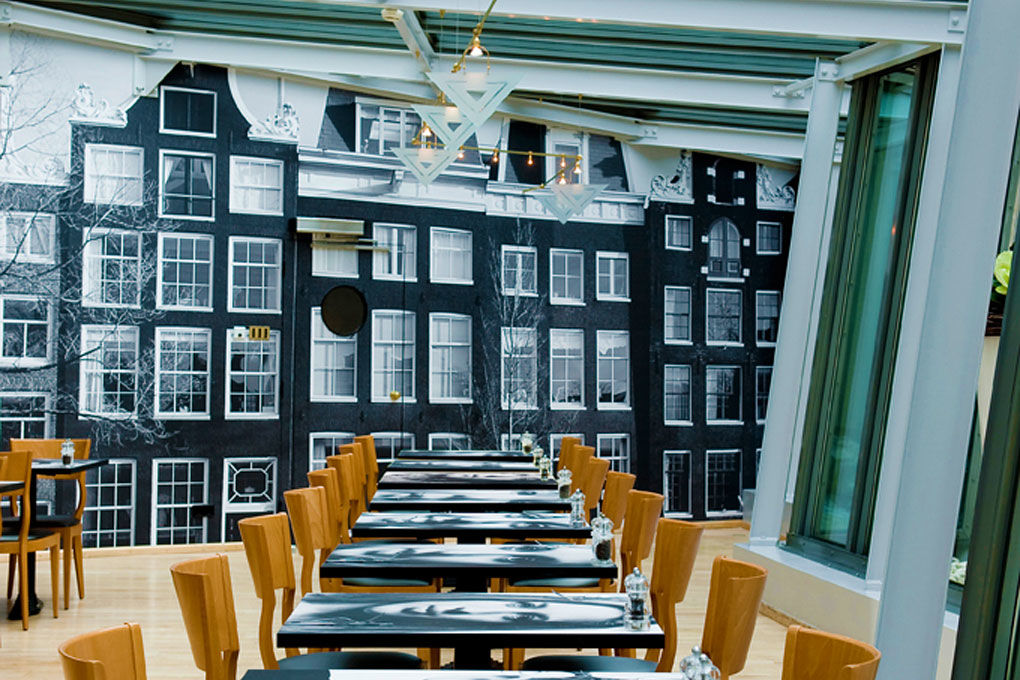 Inntel Hotels Amsterdam Centre Restoran fotoğraf